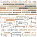 49 and Market Little Celebrations Chipboard Set {B502}