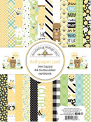 Doodlebug Design 6X8 Bee Happy Paper Pad