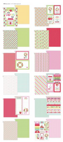 Doodlebug Design 6X8 Berry Sweet Paper Pad