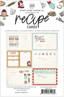 Carta Bella 4x6 Roll With It Recipe Cards