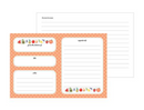 Echo Park 4x6 Fruit Stand Recipe Cards {B316}