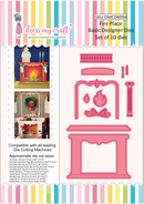 Dress My Craft Fire Place Basic Designer Dies {C403}