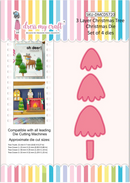 Dress My Craft 3 Layer Christmas Tree Die Set