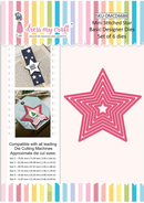 Dress My Craft Mini Stitched Star Basic Designer Dies