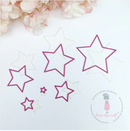 Dress My Craft Mini Stitched Star Basic Designer Dies