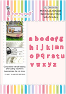 Dress My Craft Mini Lowercase Alphabet Basic Designer Dies {F320}