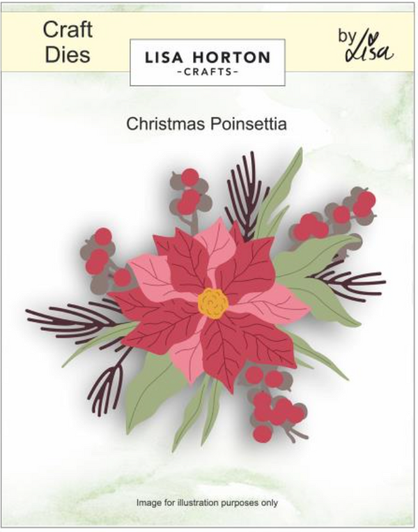 Lisa Horton Crafts Christmas Poinsettia Layering Dies {X104}