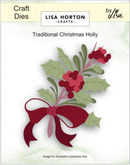 Lisa Horton Crafts Traditional Christmas Holly Layering Dies {W113}