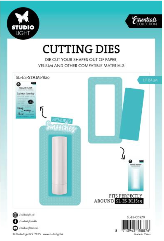 Studio Light Lip Balm Blister Cutting Die {C422}