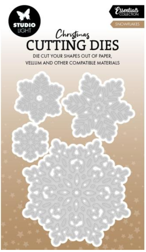 Studio Light Winter Wonderland Snowflakes Cutting Die {D164}