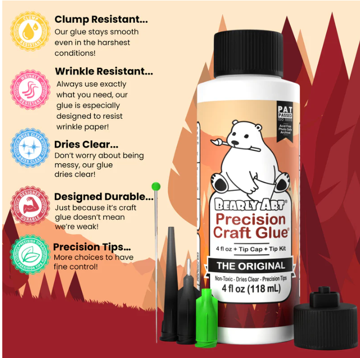 Bearly Art Precision Craft Glue - The Original {C807}
