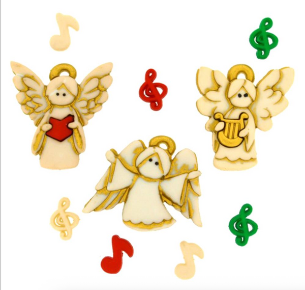 Dress It Up A Choir of Angels Buttons {G85}
