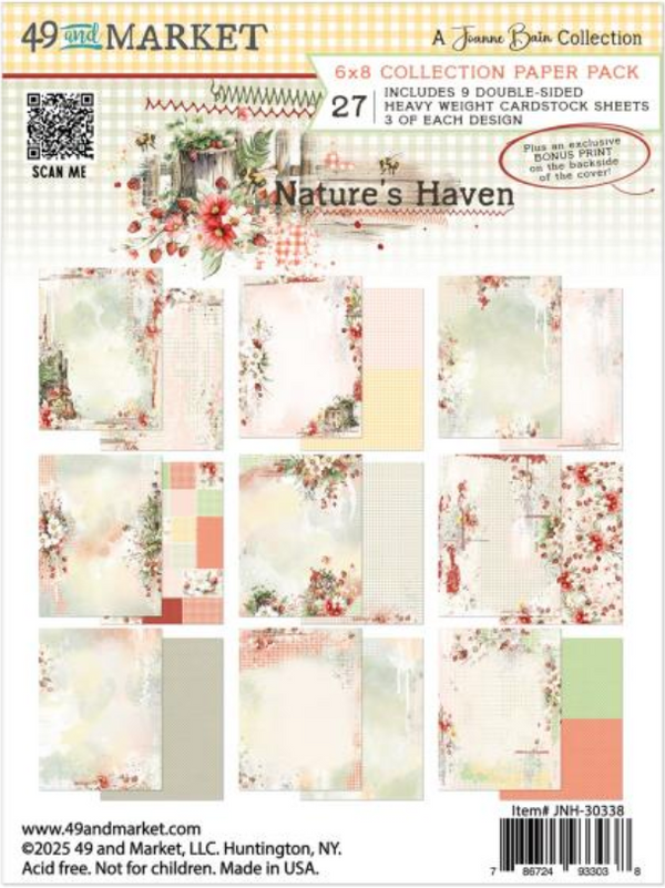 49 and Market 6x8 Nature's Haven Collection Pack {B604}