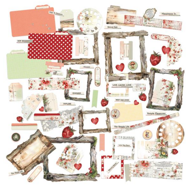 49 and Market Nature's Haven Die Cut Elements {B616}