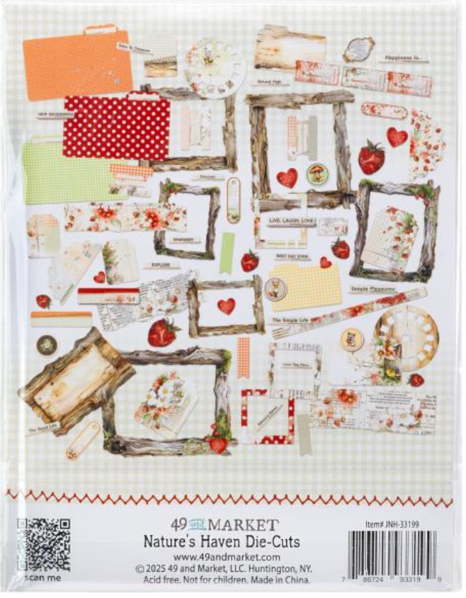 49 and Market Nature's Haven Die Cut Elements {B616}