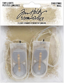 Tim Holtz Idea-Ology Tiny Christmas Multi Colored Wire Light Strands {G203}