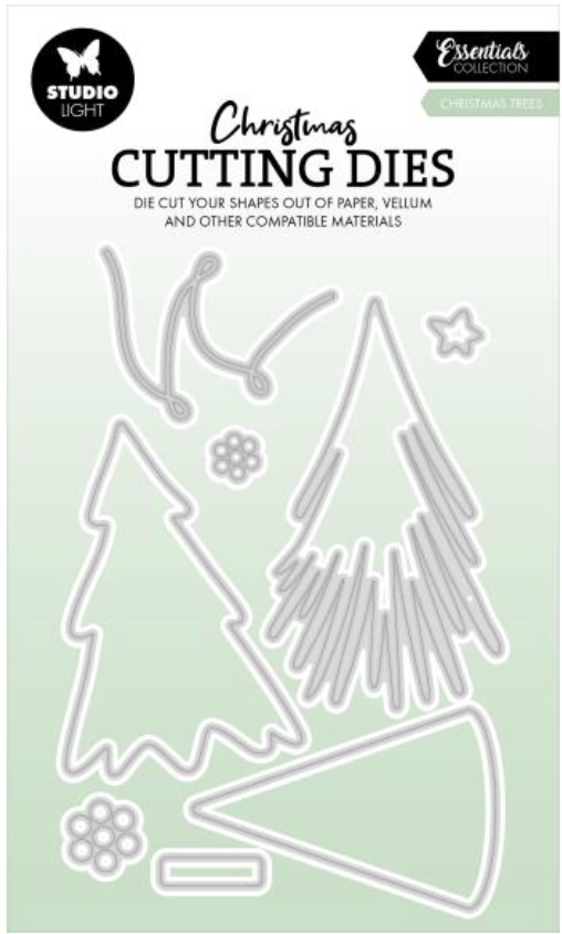 Studio Light Nr.844 Christmas Trees Essentials Cutting Die {C219}