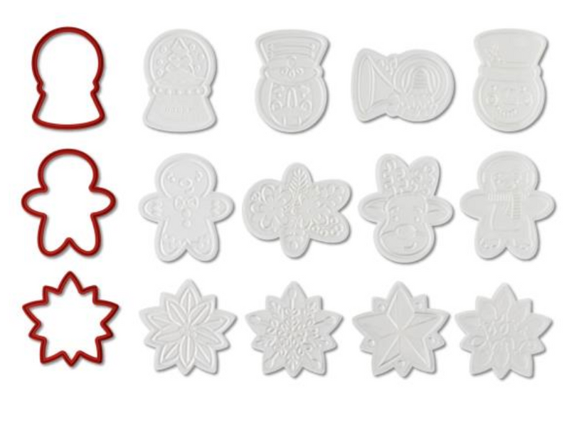 We R Makers Globe - Christmas Die & Stamp Shifters {B716}
