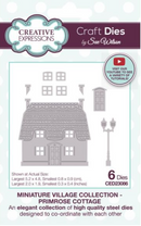 Creative Expressions Miniature Village Primrose Cottage Craft Dies