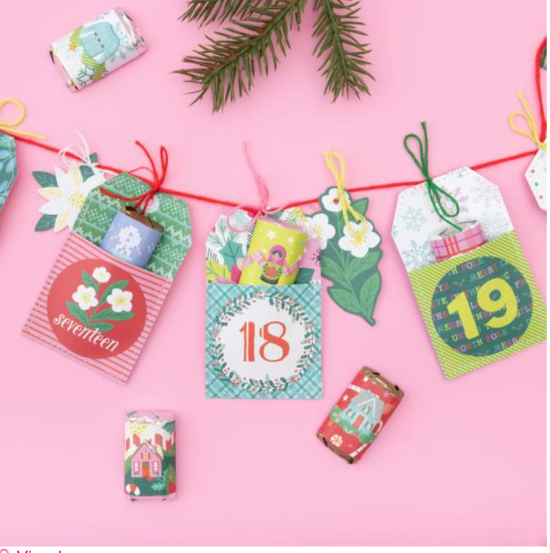 American Crafts Paige Evans 12x12 Sugarplum Wishes Paper Pad {B312}