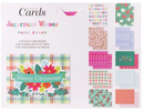 American Crafts Paige Evans Sugarplum Wishes A2 Cards & Envelopes {B107}