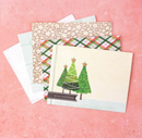 American Crafts Vicki Boutin Evergreen & Holly A2 Cards & Envelopes {B413}