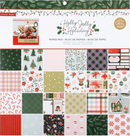 American Crafts Crate Paper 12x12 Holly Jolly Paper Pad {B411}