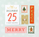 American Crafts Crate Paper Holly Jolly Journaling Ephemera {D138}