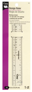 Dritz 6" Design Ruler {E114}