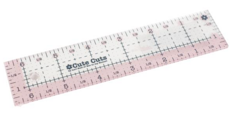 Riley Blake 1.5"x6.5" Cute Cuts Ruler {E136}
