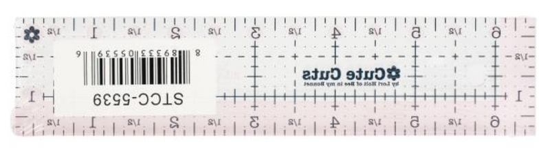 Riley Blake 1.5"x6.5" Cute Cuts Ruler {E136}