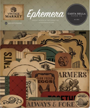 Carta Bella Vintage Market Icons Ephemera {D156}