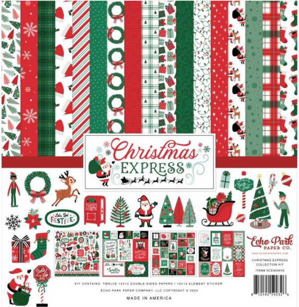 Echo Park 12x12 Christmas Express Collection Kit {B603}