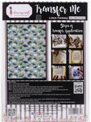 Dress My Craft A4 Lotus Fantasy Transfer Sheets {F103}