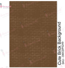 Dress My Craft A4 Cute Brick Background Transfer Sheets {F200}