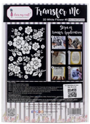 Dress My Craft A4 3D White Flower