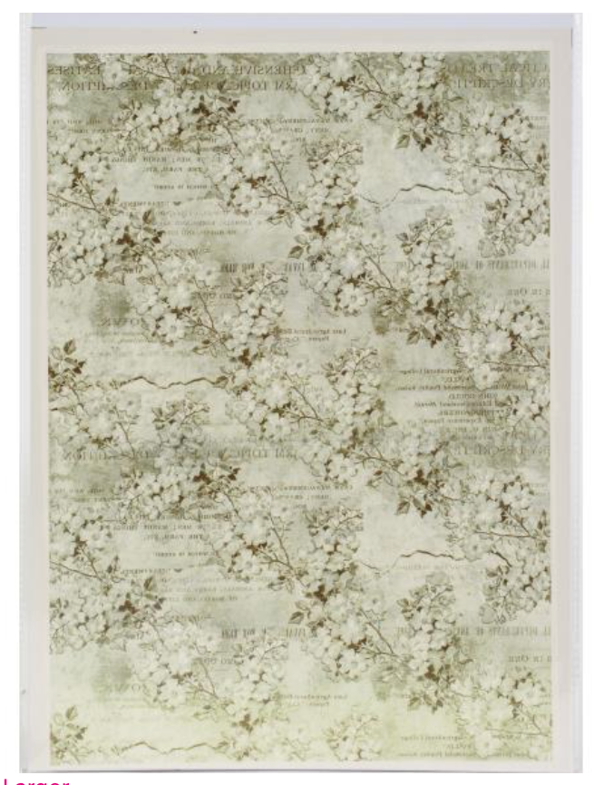 Dress My Craft A4 Flower Background
