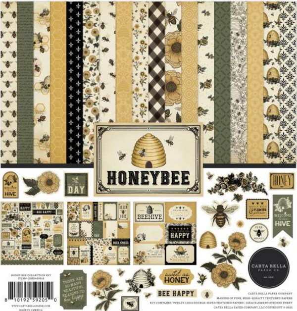 Carta Bella 12x12 Honey Bee Collection Kit {B205}
