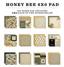 Carta Bella 6x6 Honey Bee Paper Pad