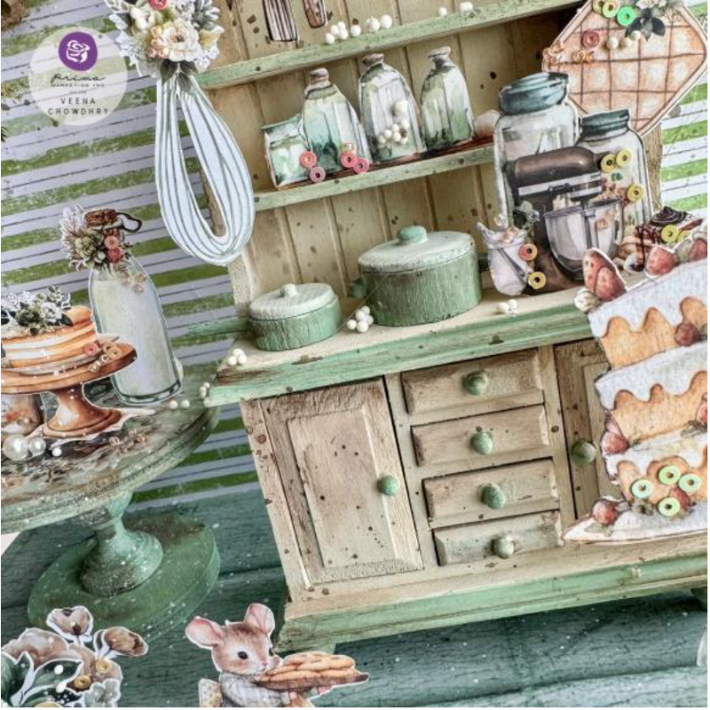 Prima Marketing The Home Baker Ephemera