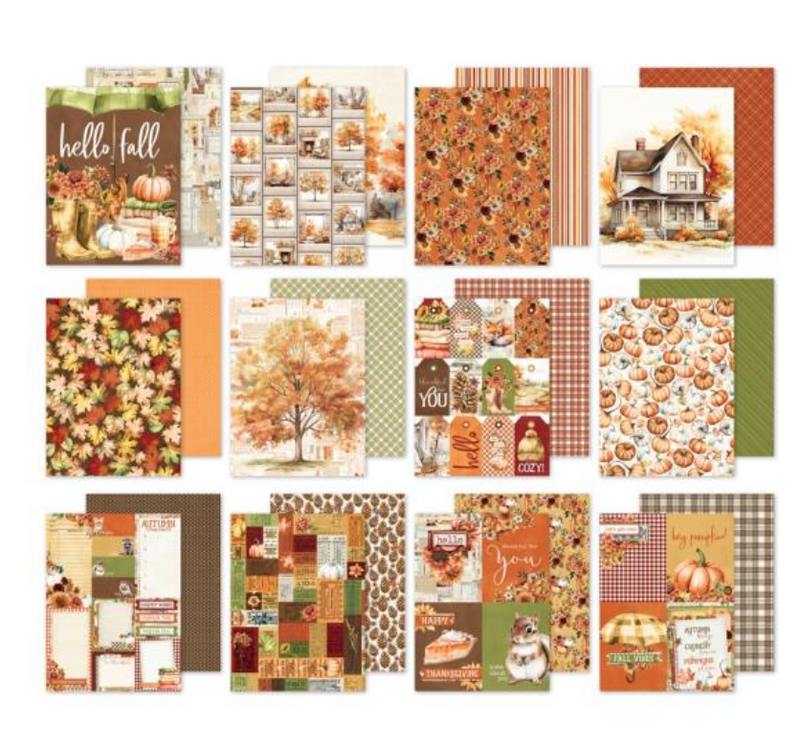 Simple Stories 6x8 Simple Vintage Autumn Breeze Paper Pad {B709}