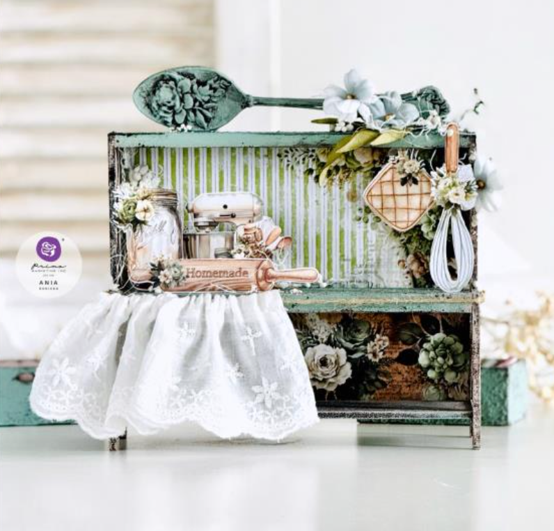 Prima Marketing 6x6 The Home Baker Paper Pad {C608}