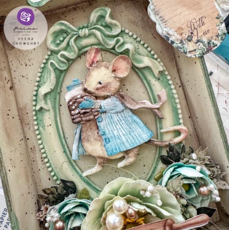 Prima Marketing 6x6 The Home Baker Paper Pad {C608}