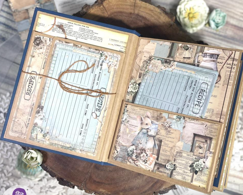 Prima Marketing 6x6 The Home Baker Paper Pad {C608}