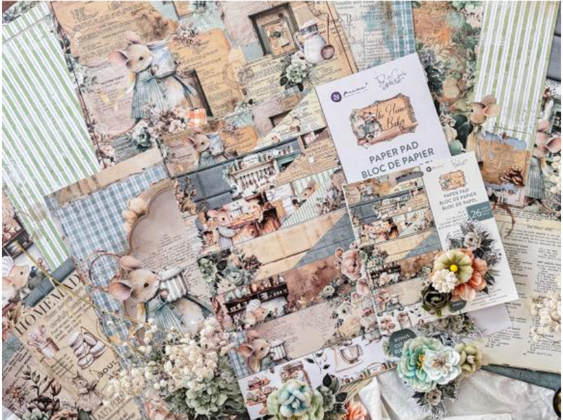 Prima Marketing 12x12 The Home Baker Paper Pad