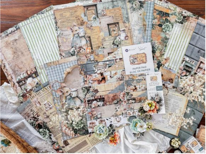 Prima Marketing 12x12 The Home Baker Paper Pad