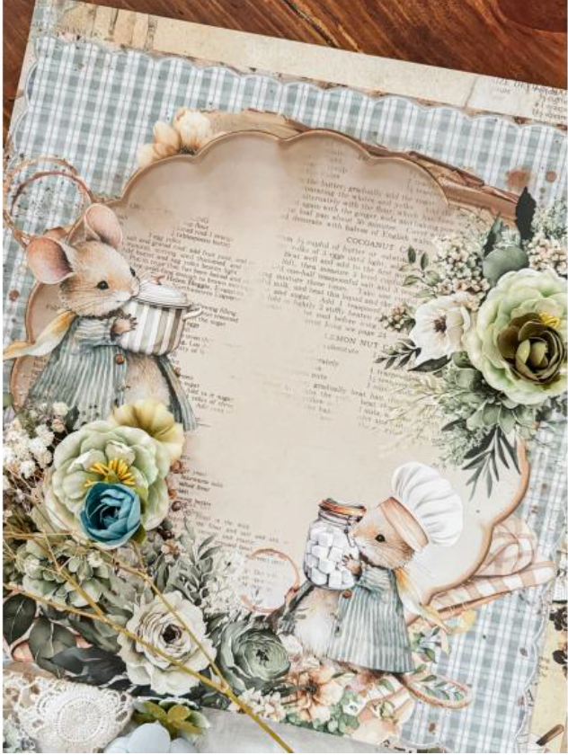 Prima Marketing 12x12 The Home Baker Paper Pad