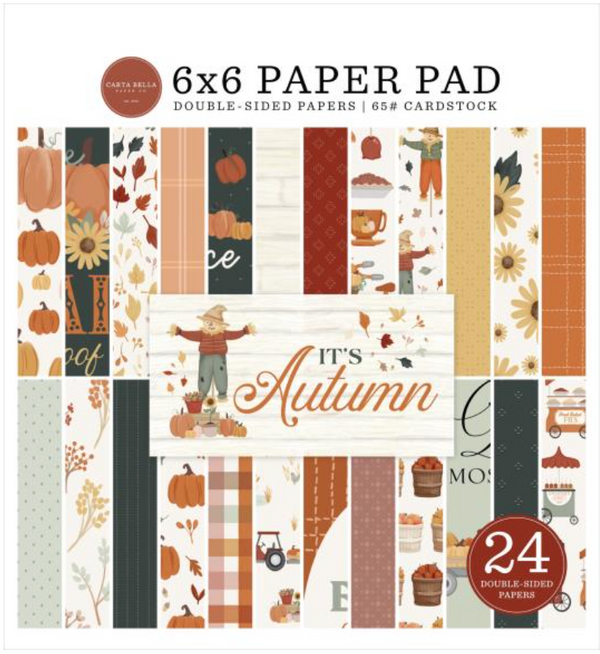 Carta Bella 6x6 It's Autumn Paper Pad {C707}