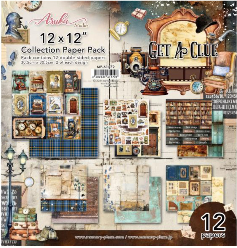Memory Place 12x12 Get a Clue Collection Pack {C714}