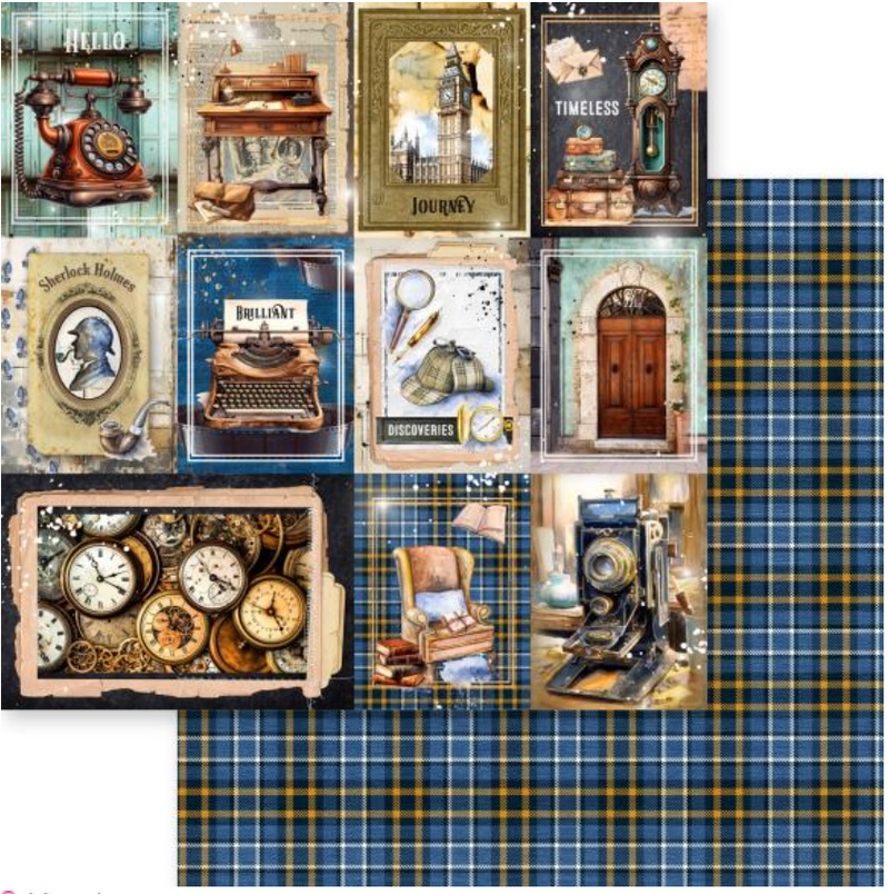 Memory Place 12x12 Get a Clue Collection Pack {C714}
